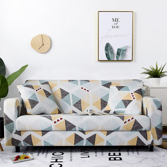 Geometric Sofa Covers