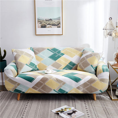 Geometric Sofa Covers