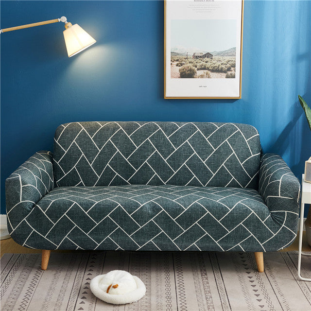 Geometric Sofa Covers