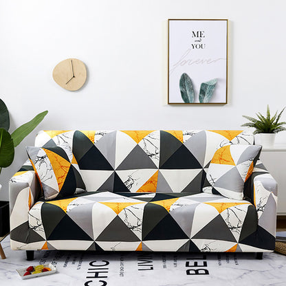 Geometric Sofa Covers