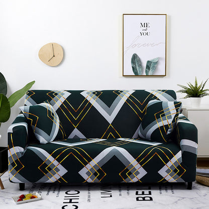 Geometric Sofa Covers