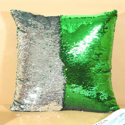 Double Multi-Colored Sequin Cushion Covers