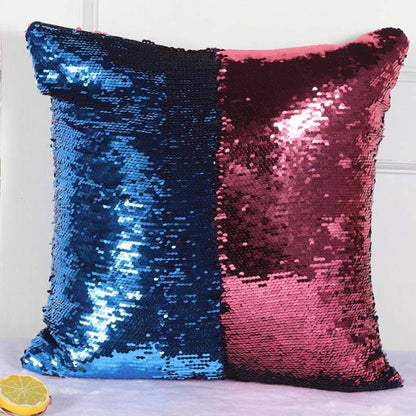 Double Multi-Colored Sequin Cushion Covers