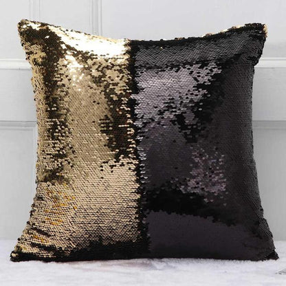 Double Multi-Colored Sequin Cushion Covers