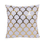 White & Gold Cushion Covers