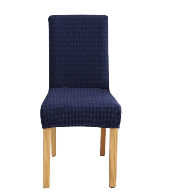 Solid Jacquard Chair Cover