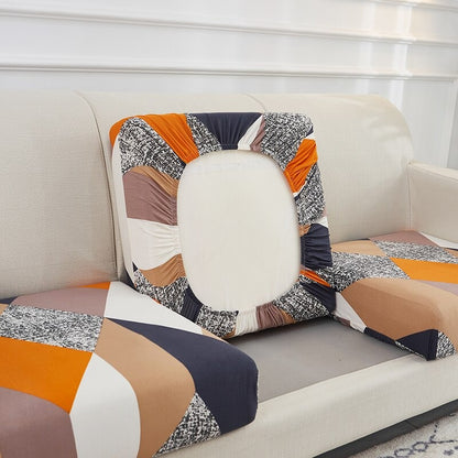 Elastic Solid Floral Printing Colorful Sofa Seat Covers